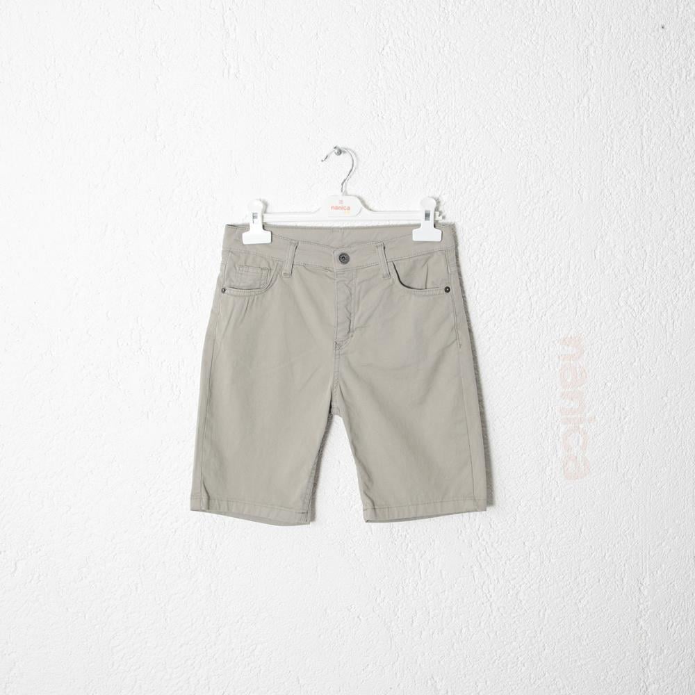 124202Erkek Çocuk Gabardin Şort 1-5 Yaş