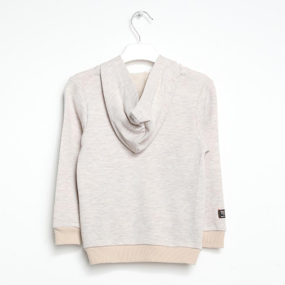 322300Erkek Çocuk Kapşonlu Fermuarlı Sweatshirt 1-5 Yaş