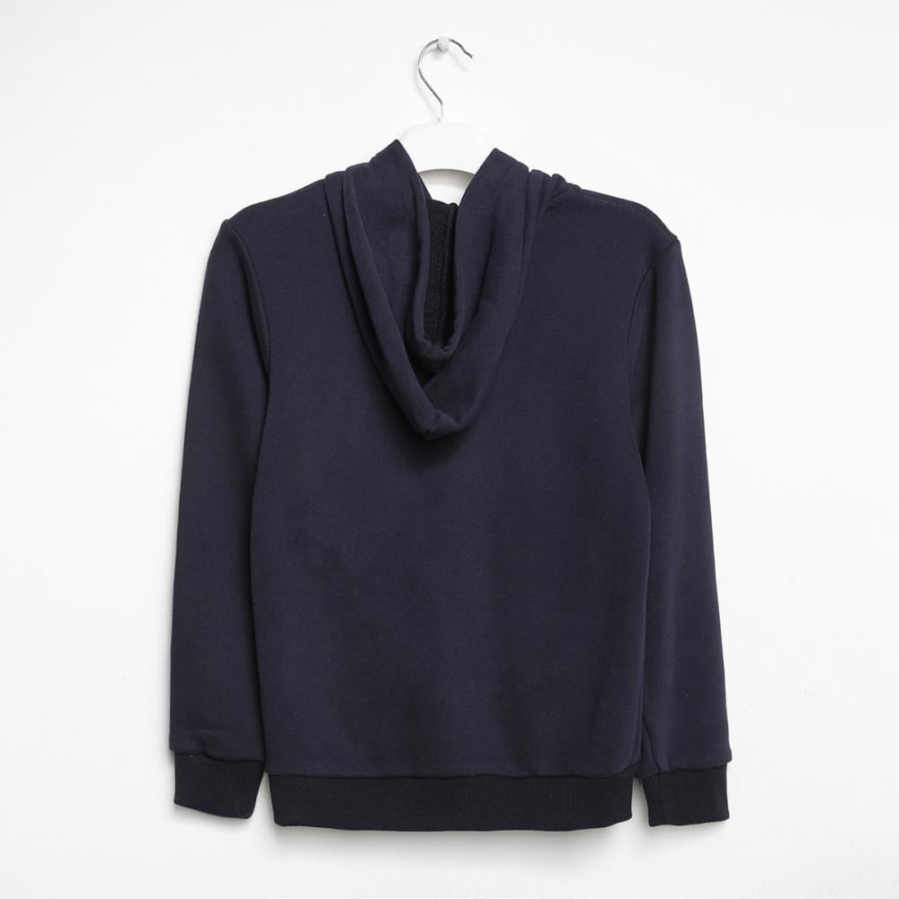322300Erkek Çocuk Kapşonlu Fermuarlı Sweatshirt 1-5 Yaş