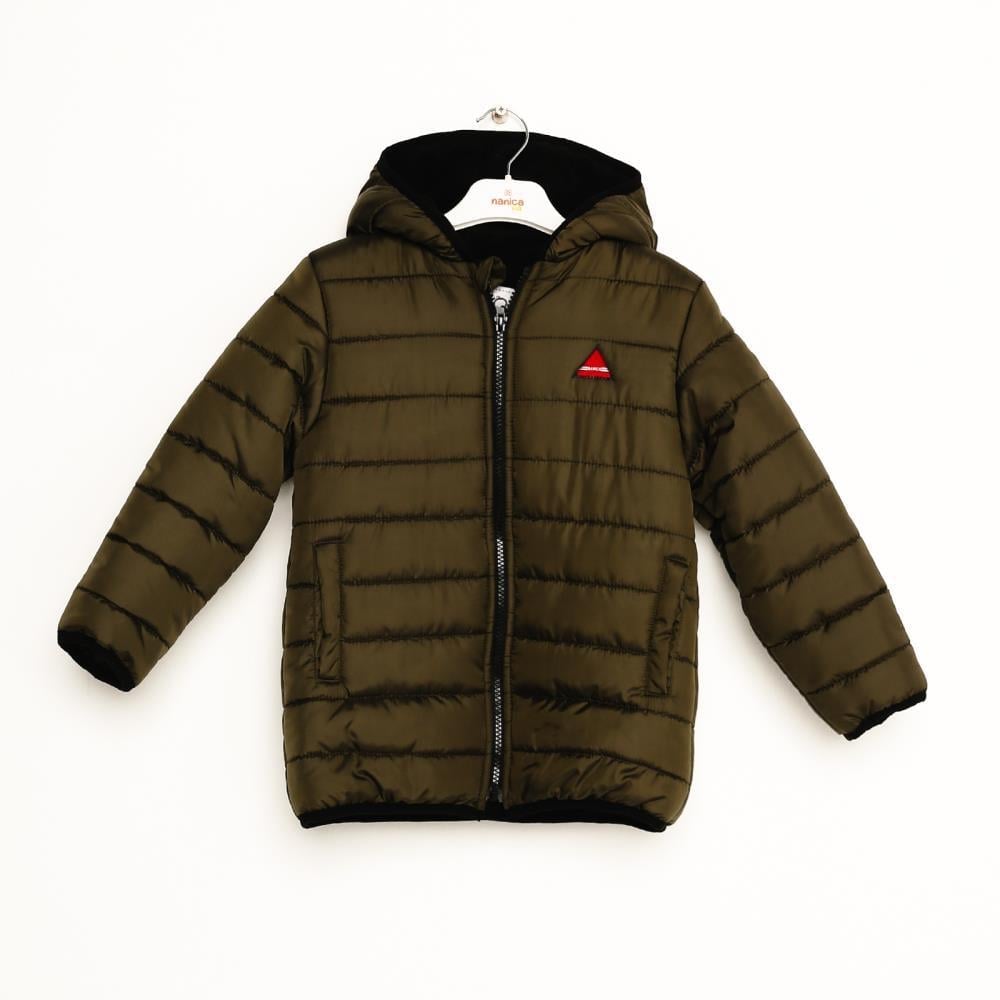323500Erkek Çocuk Kapşonlu Mont 1-5 Yaş