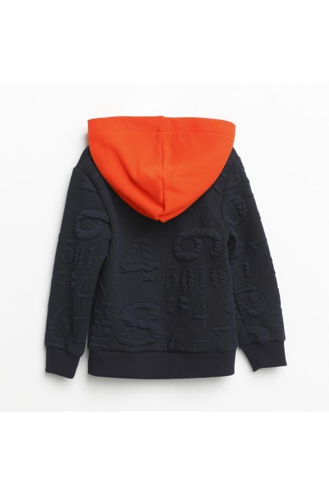 321333Erkek Çocuk Kapşonlu Sweatshirt 1-5 Yaş