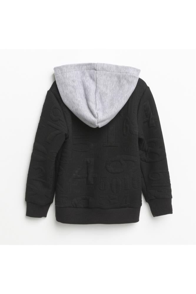 321333Erkek Çocuk Kapşonlu Sweatshirt 1-5 Yaş