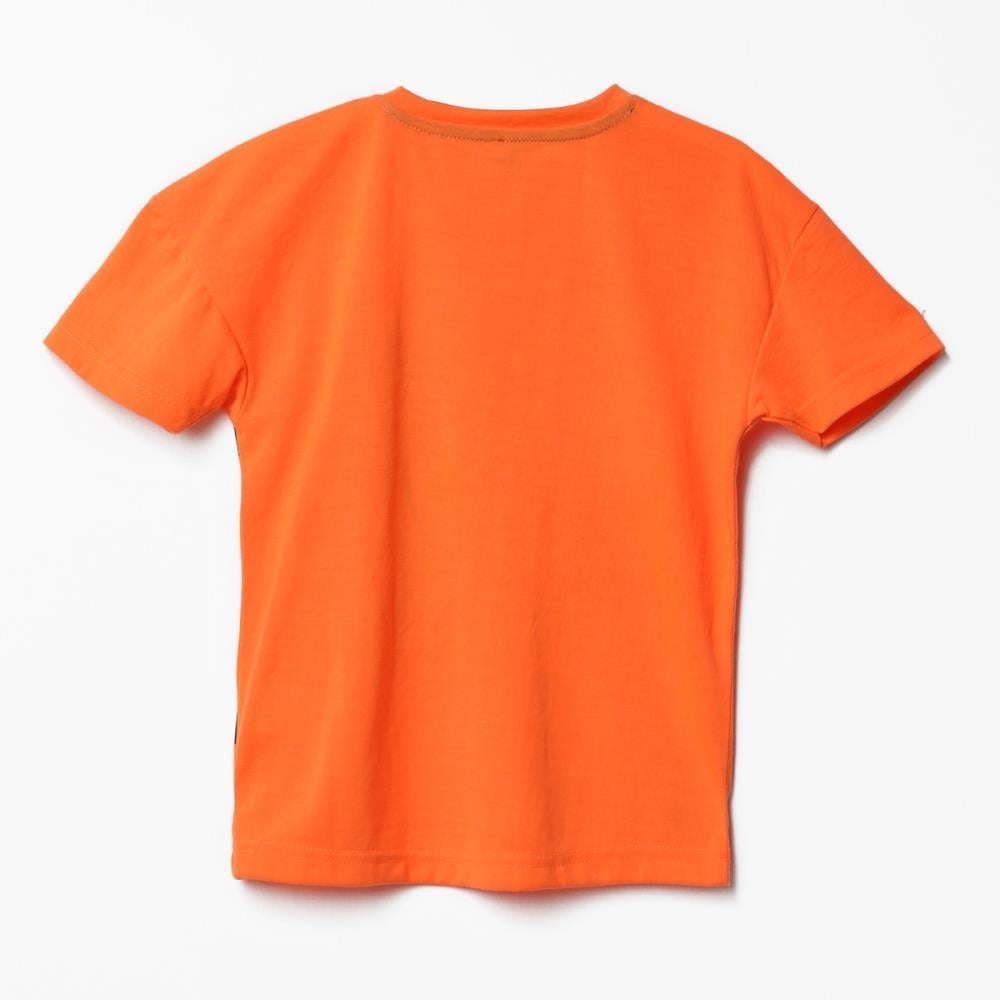 122347Erkek Çocuk Kare Cep T-Shirt 6-16 Yaş