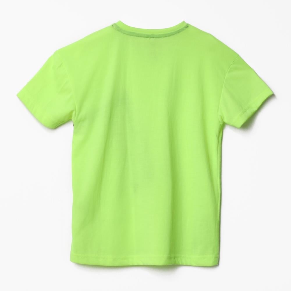 122347Erkek Çocuk Kare Cep T-Shirt 6-16 Yaş