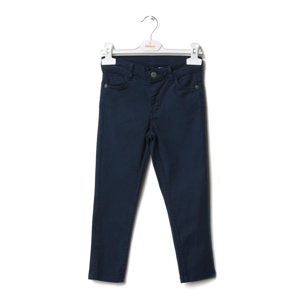 123209Erkek Çocuk Klasik Gabardin Pantolon 6-16 Yaş