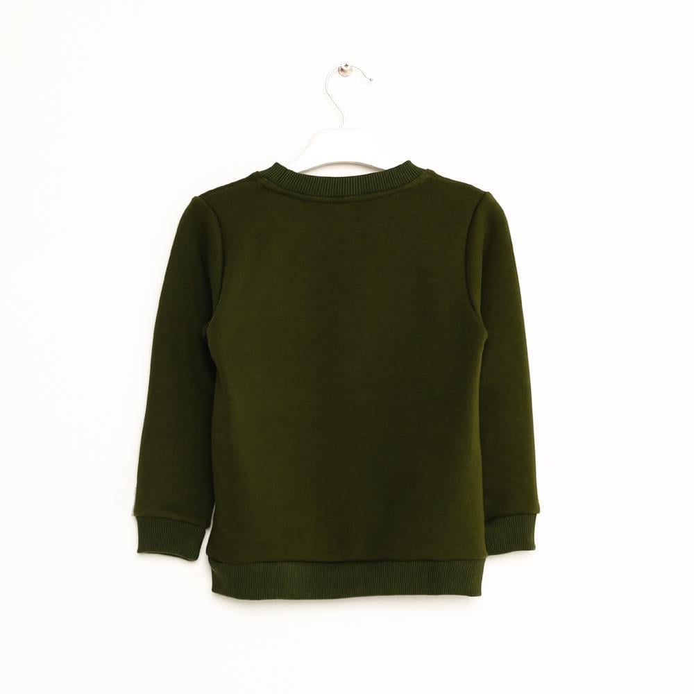 323308Erkek Çocuk Nakışlı Sweatshirt 1-5 Yaş