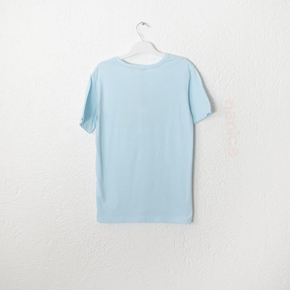 124331Erkek Çocuk Nakışlı T-Shirt 6-16 Yaş
