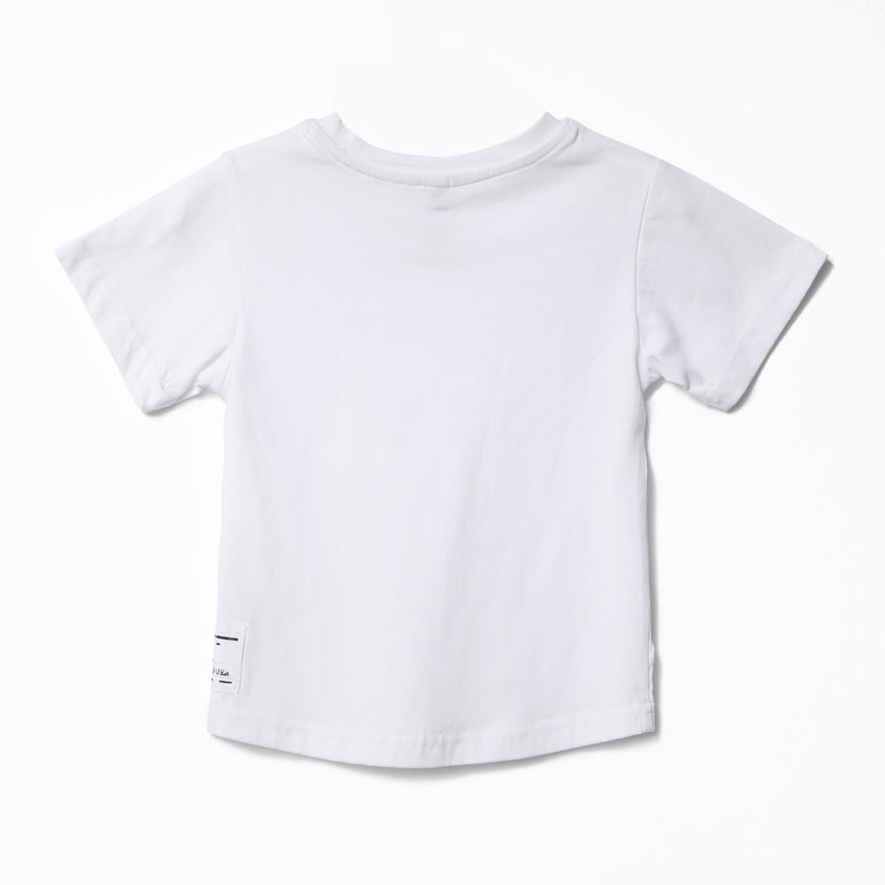 122350Erkek Çocuk Ön Dikiş Detaylı T-Shirt 1-5 Yaş