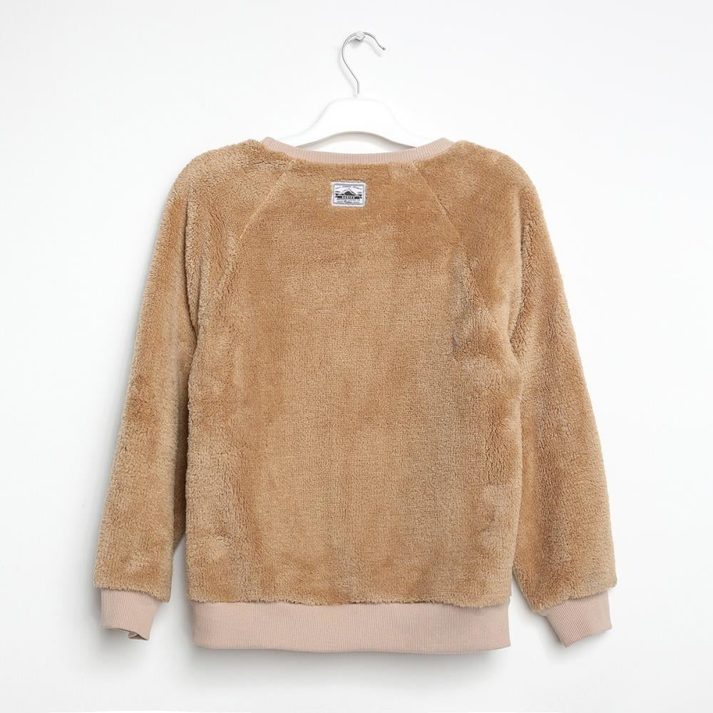 322316Erkek Çocuk Peluş Sweatshirt 1-5 Yaş