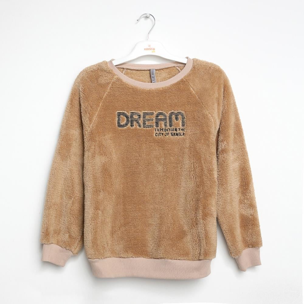 322316Erkek Çocuk Peluş Sweatshirt 1-5 Yaş