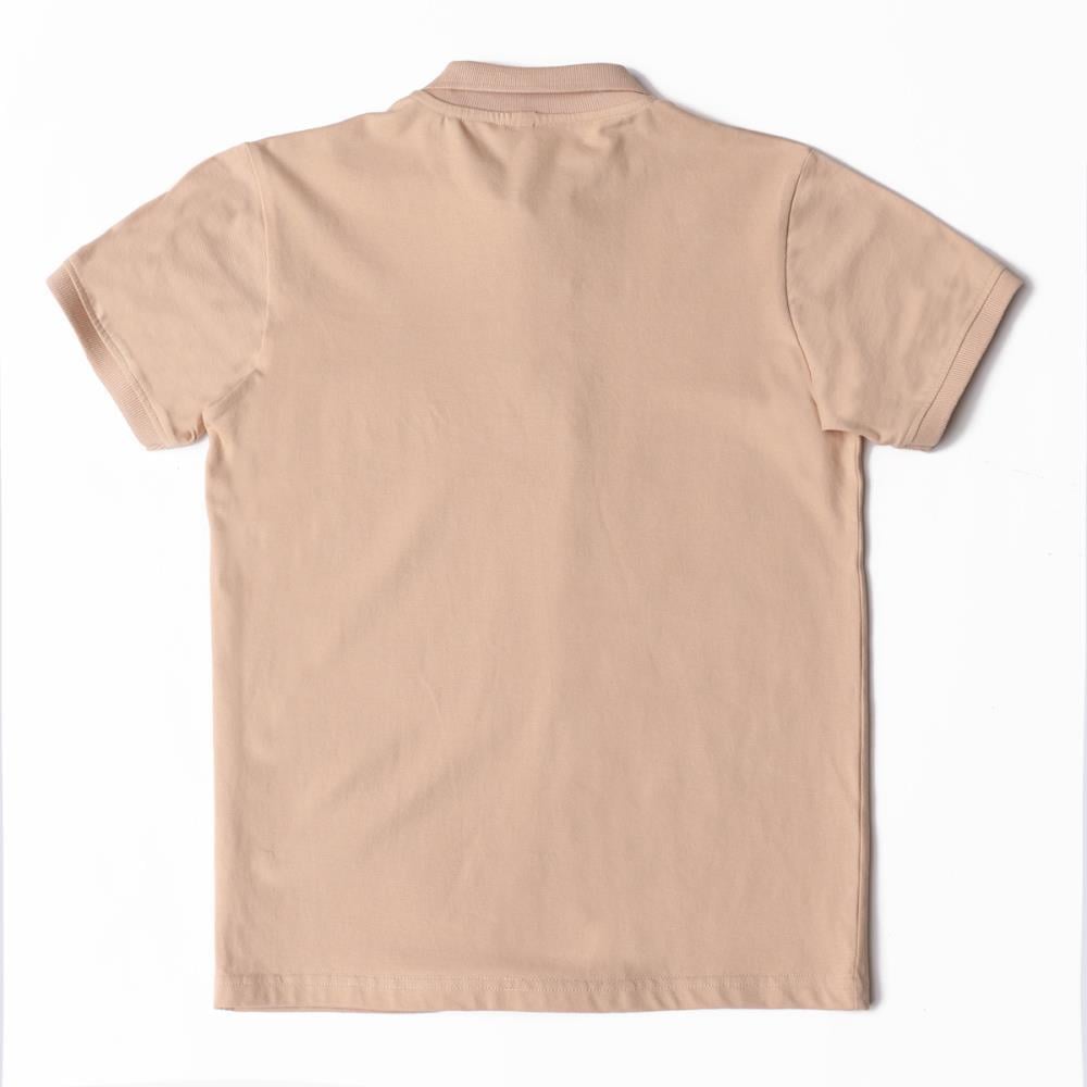 122352Erkek Çocuk Polo Yaka Basic T-Shirt 1-5 Yaş