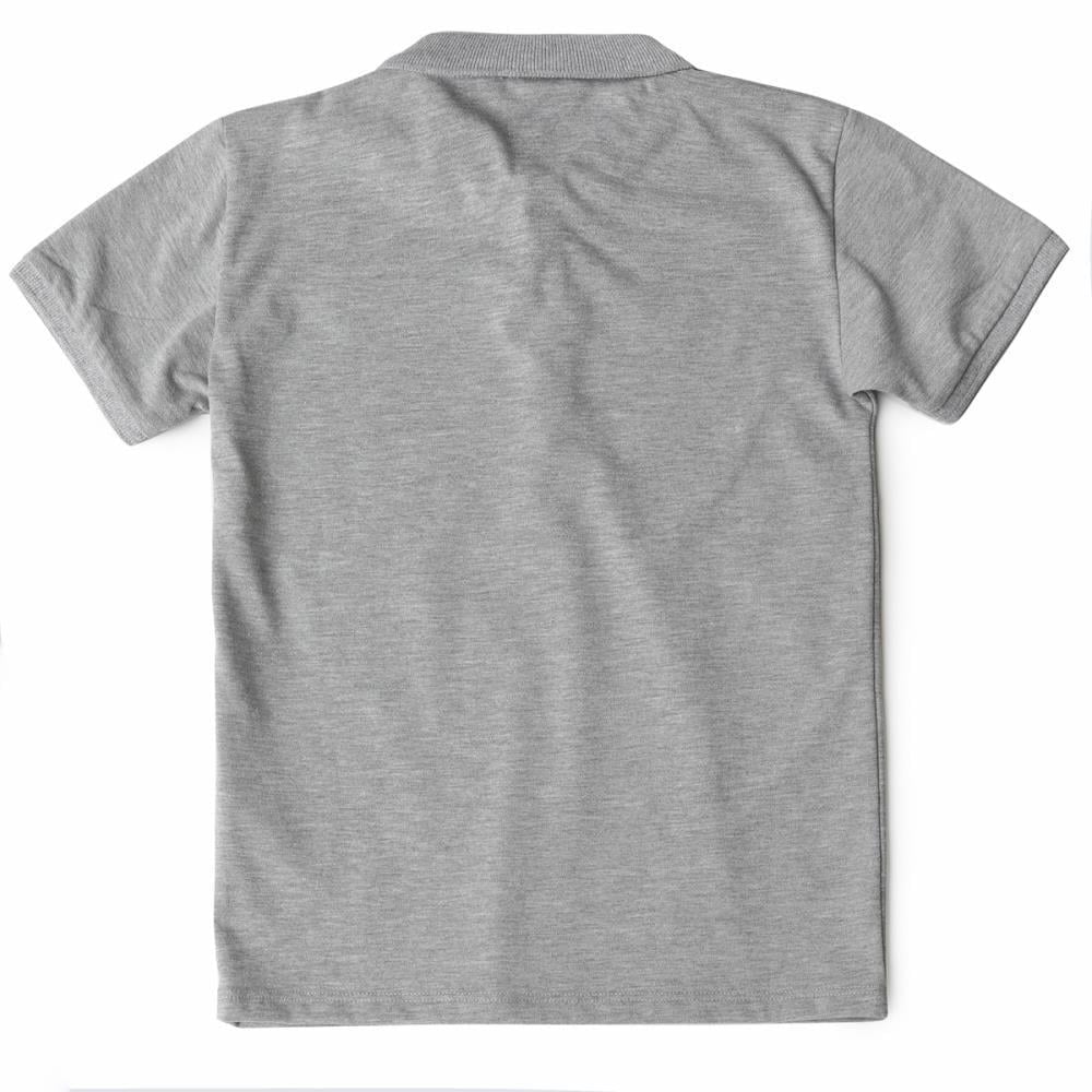 122352Erkek Çocuk Polo Yaka Basic T-Shirt 1-5 Yaş