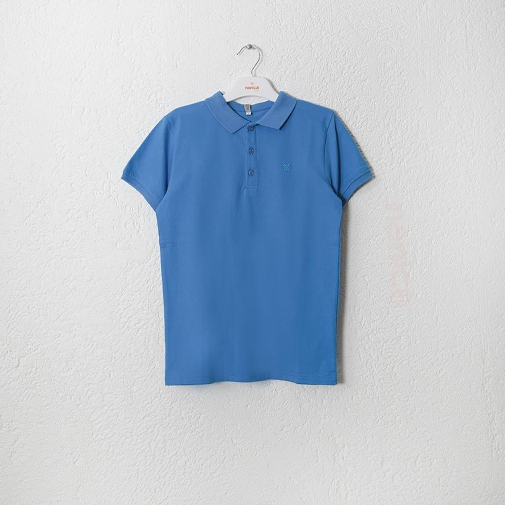 124312Erkek Çocuk Polo Yaka T-Shirt 1-5 Yaş