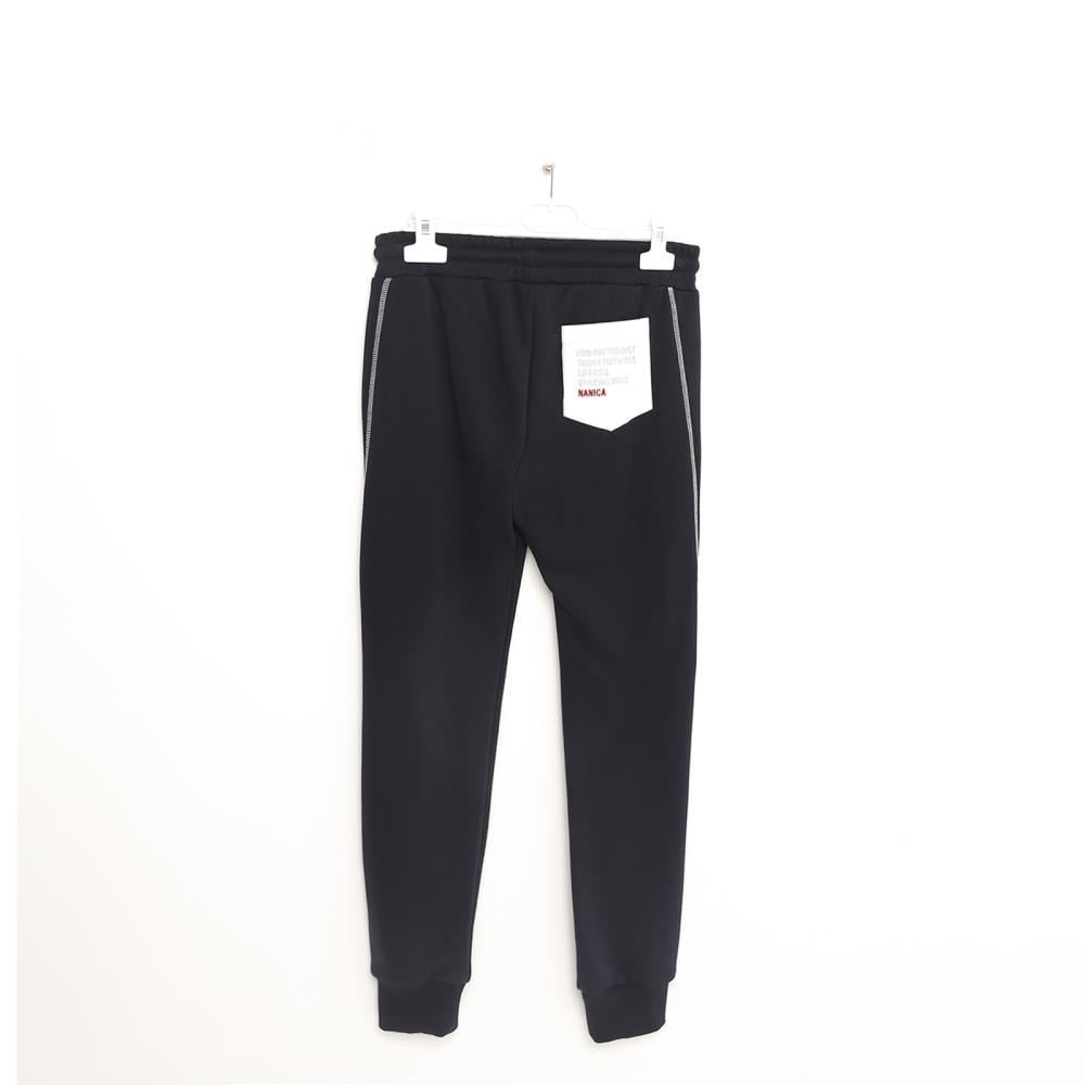 323903Erkek Çocuk Reflektör Sweatshirt Pantolon Eşofman 2'Li Takım 6-16 Yaş