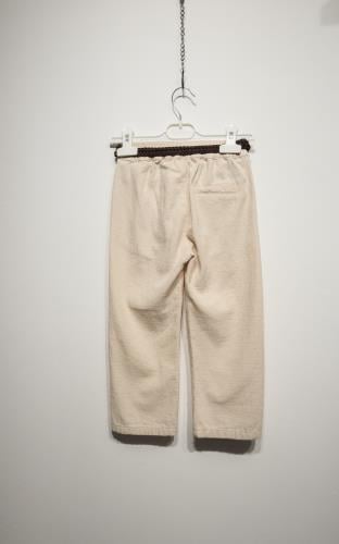 125205Erkek Garson Cotton Örme Kemerli Pantolon 6-16 Yaş