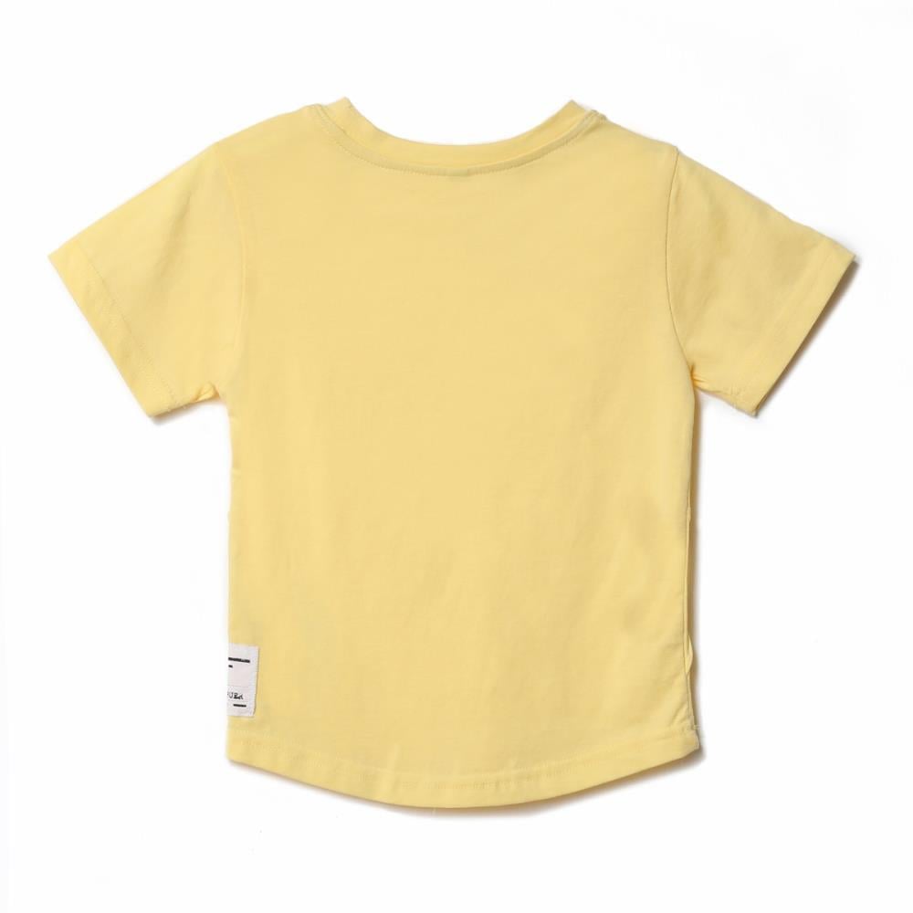 122351Erkek Garson Önü Dikişli T-Shirt 6-16 Yaş