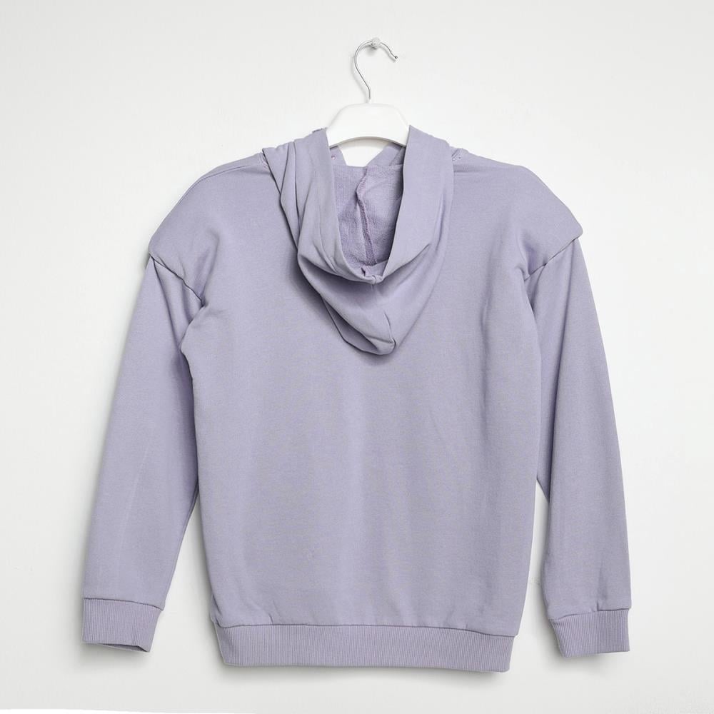 422300Kız Çocuk Kapşonlu Sweatshirt 6-16 Yaş