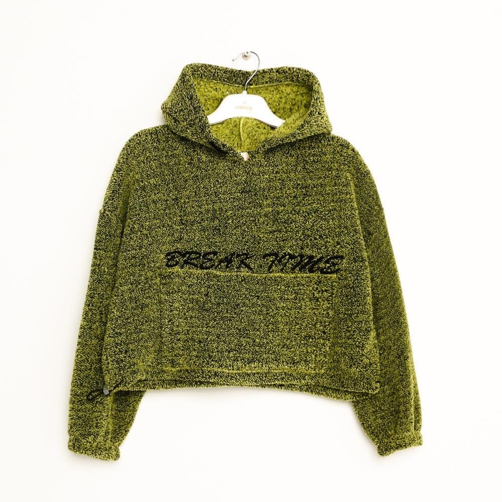 423300Kız Çocuk Peluş Sweatshirt 6-16 Yaş