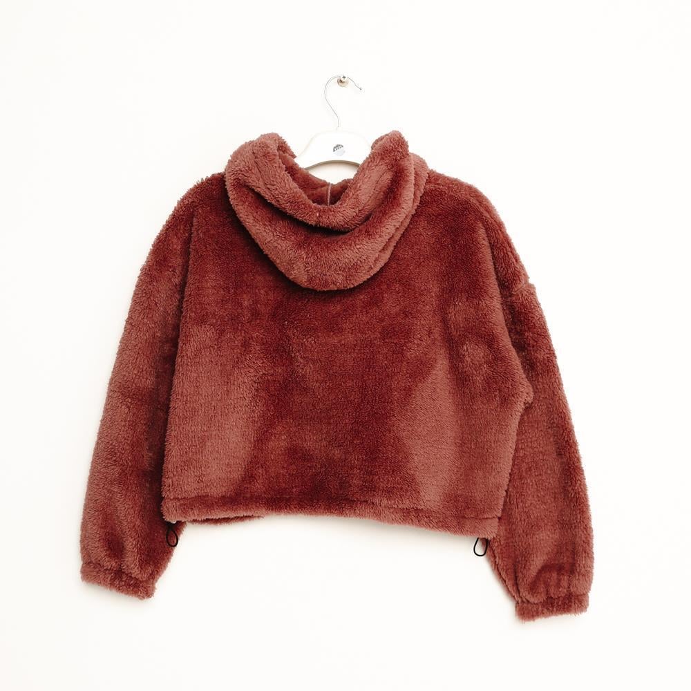 423300Kız Çocuk Peluş Sweatshirt 6-16 Yaş