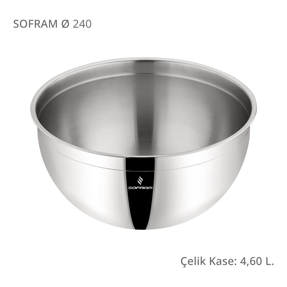 Sofram 24 cm Çelik Kase