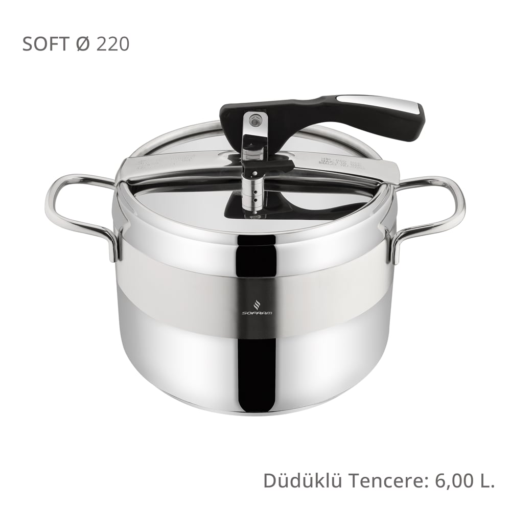 Sofram Soft 6 Lt Düdüklü Tencere