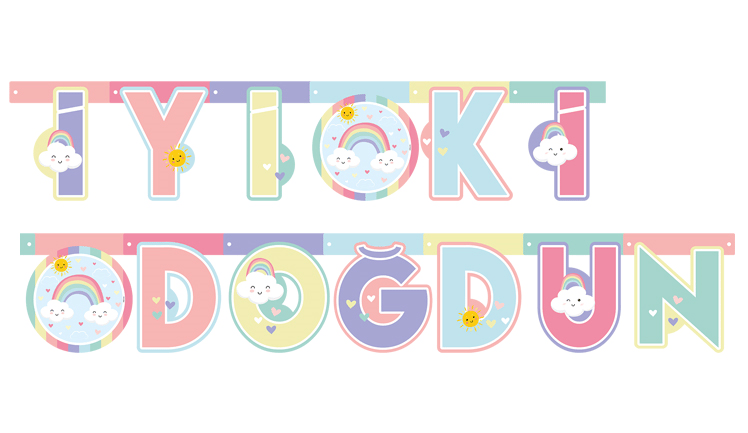 GÖKKUŞAĞI BULUT İYİKİ DOĞDUN BANNER