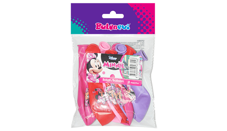 MINNIE MAUSE LATEKS BALON
