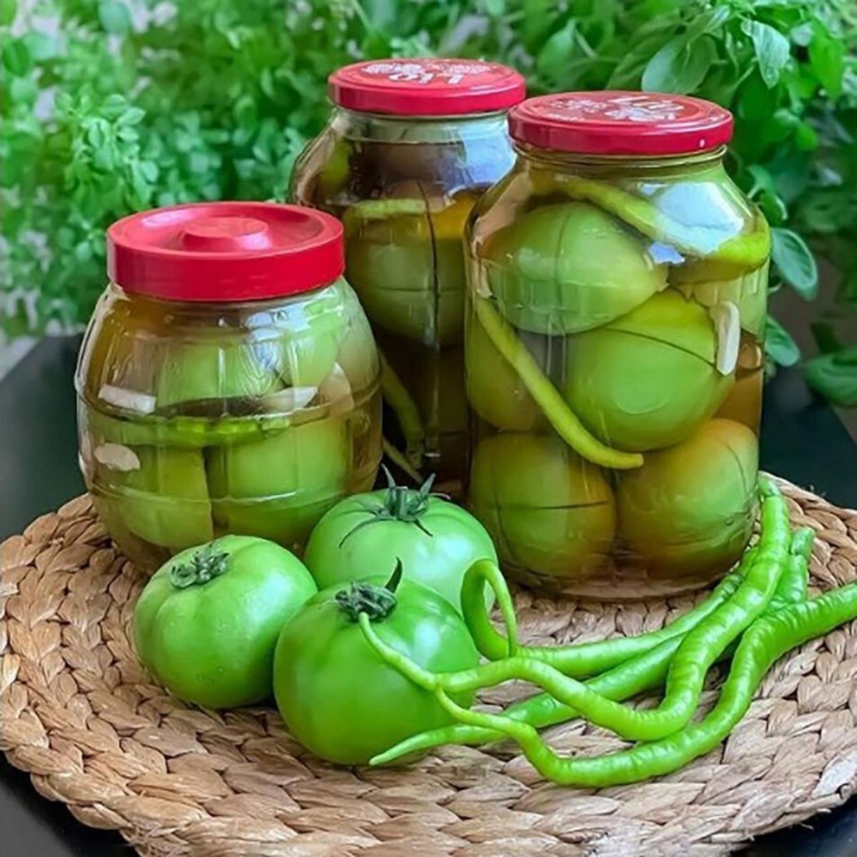 Yeşil Domates Turşusu 1500 ML