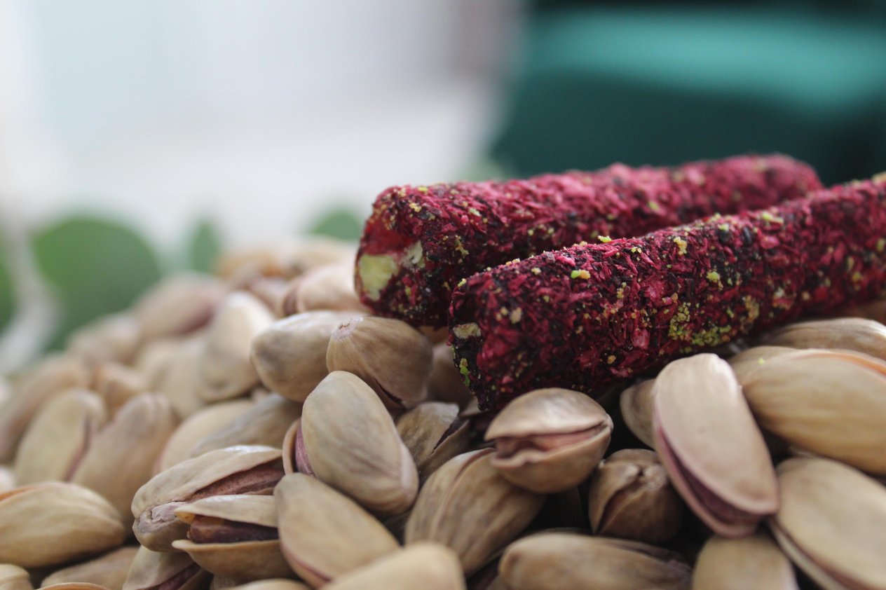 Hibiscus Antep Fıstıklı Fitil Lokum