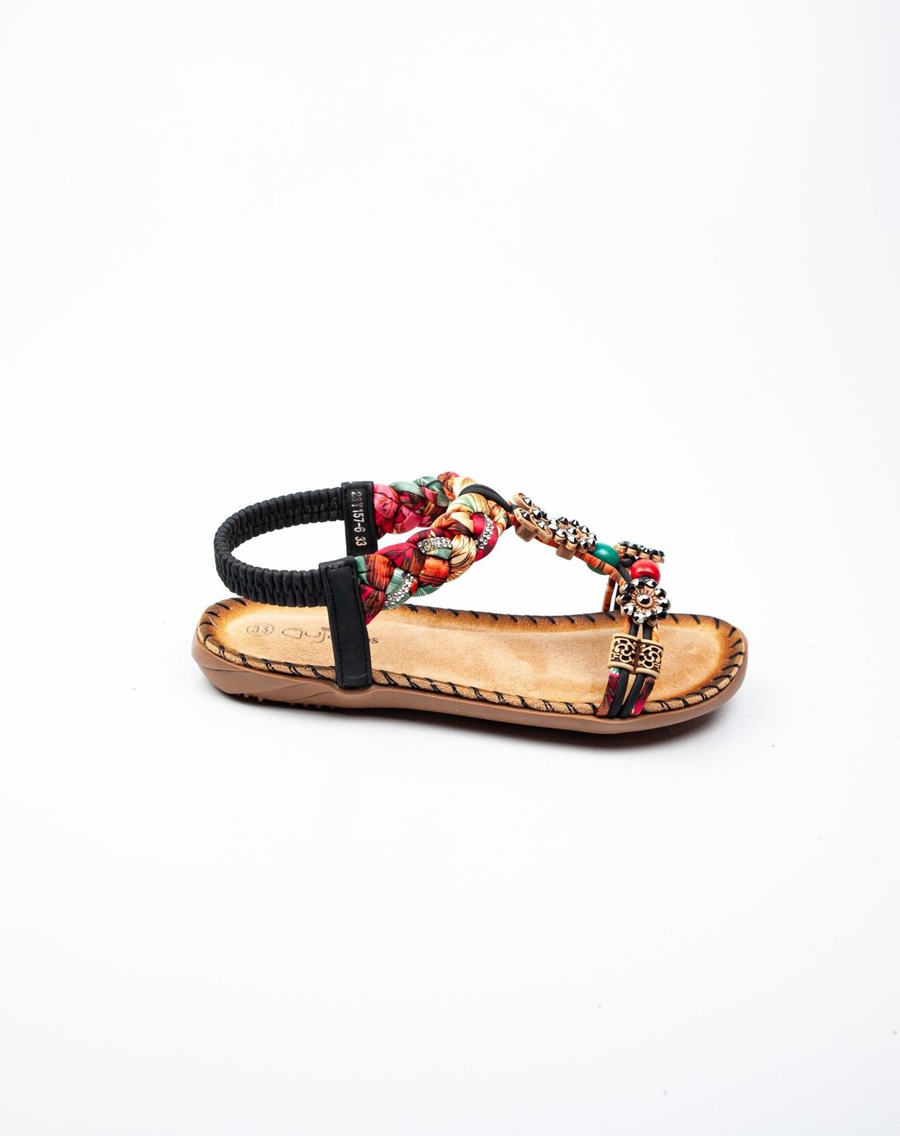Guja 157 - 6 Çocuk Sandalet Siyah