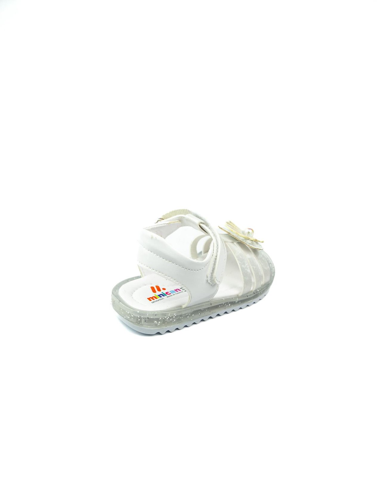Minican 34 Beyaz Kız Bebek Sandalet 