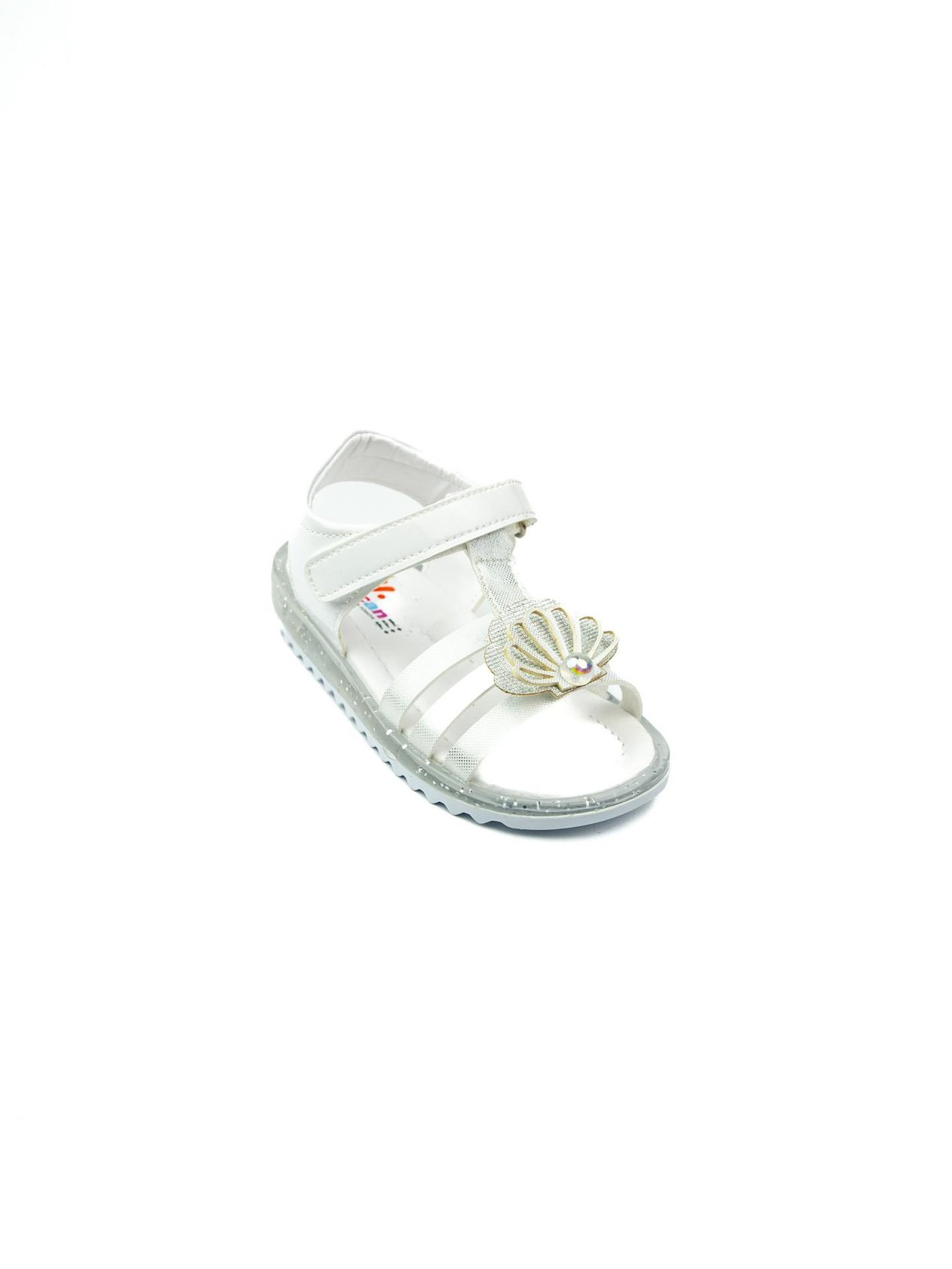 Minican 34 Beyaz Kız Bebek Sandalet 