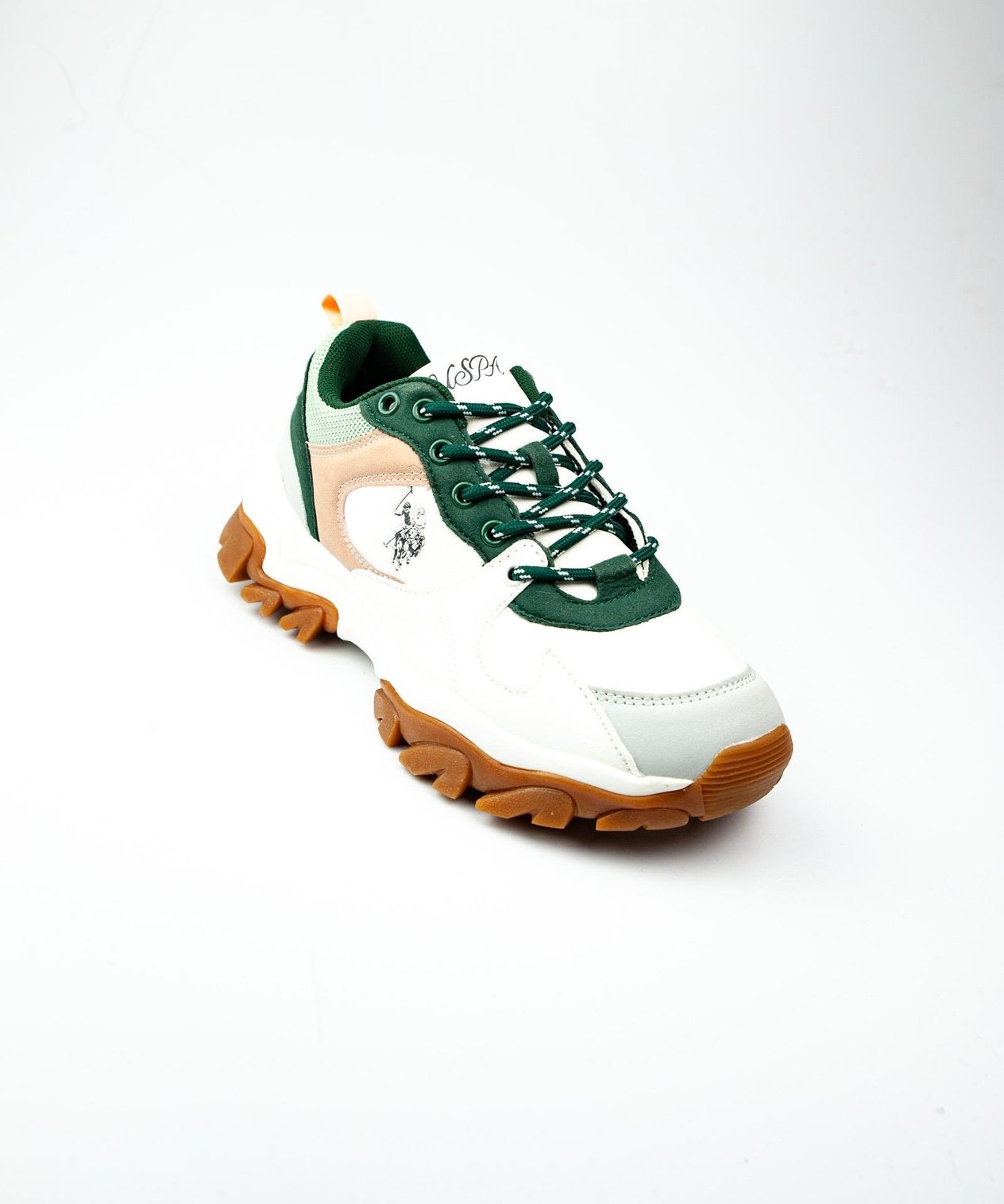 U. S. Polo Assn 101885388 Tracky Beyaz Kadın Sneaker 