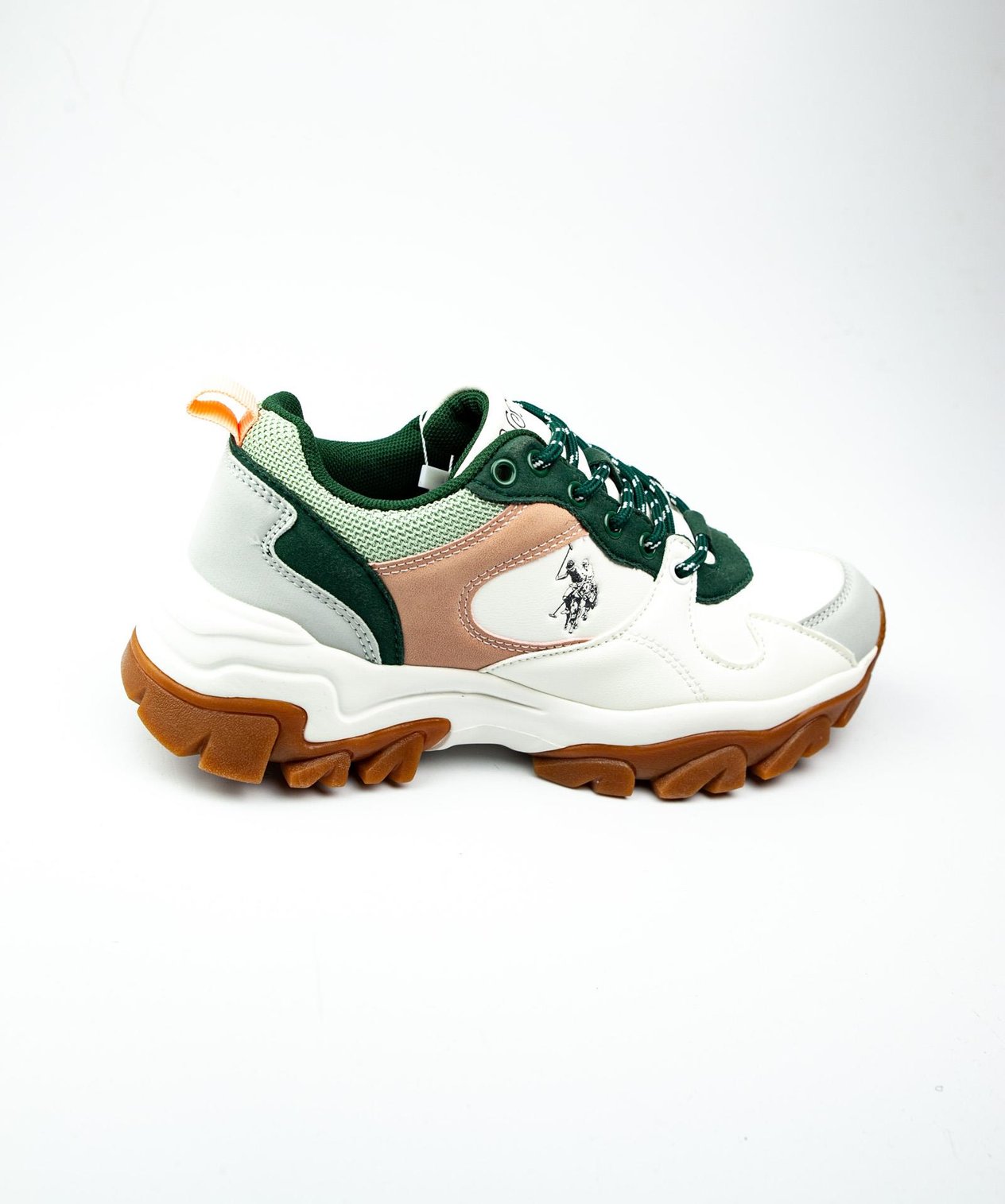 U. S. Polo Assn 101885388 Tracky Beyaz Kadın Sneaker 