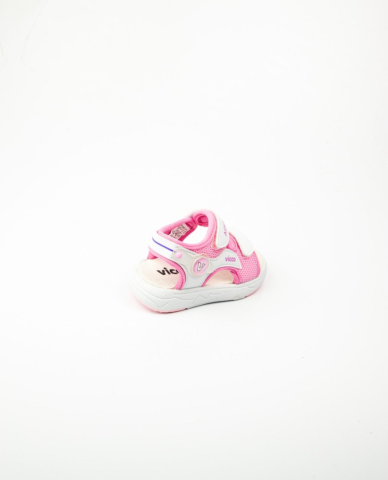Vicco 321. B24Y. 210 Mocha Pembe Kız Bebek Sandalet 