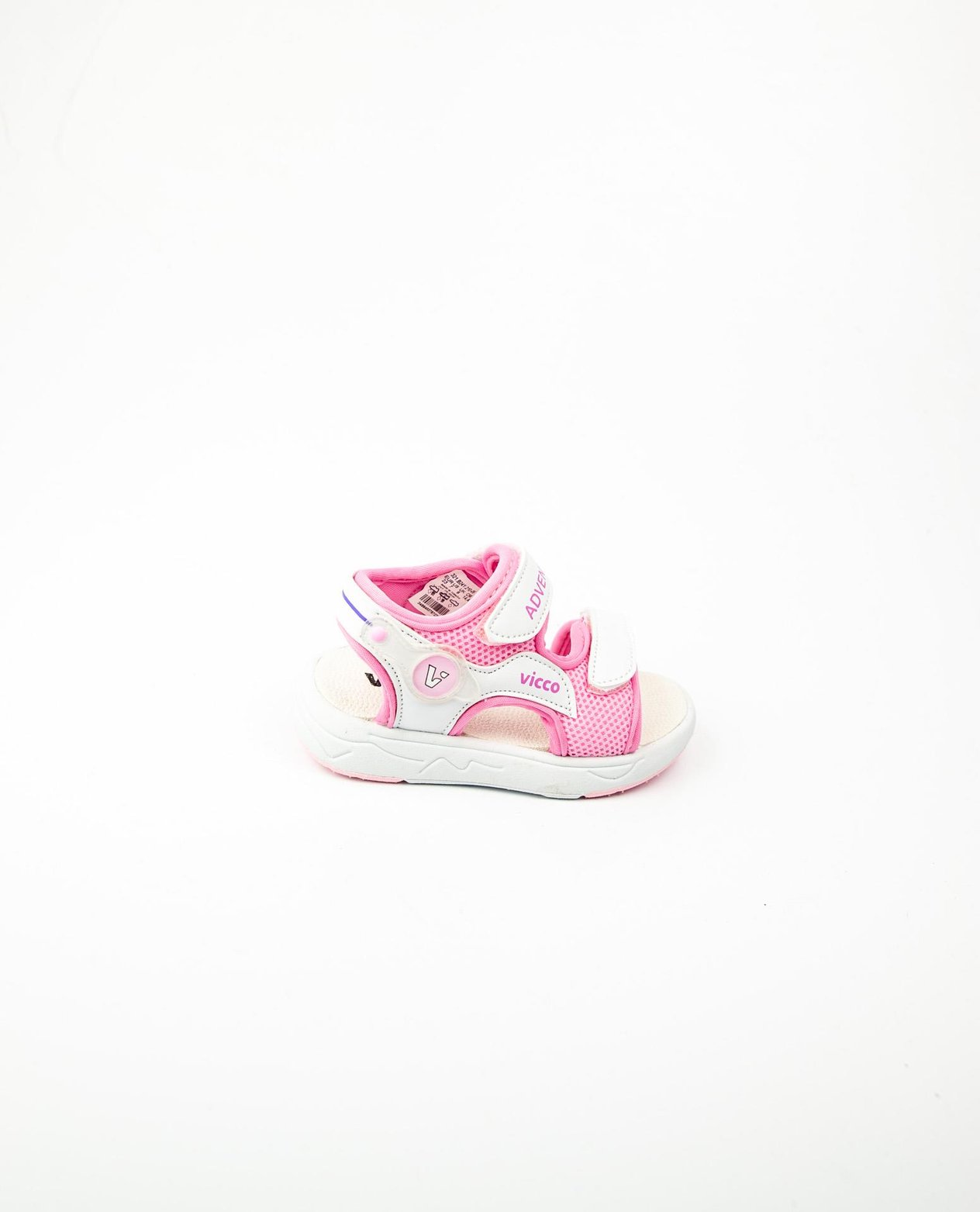 Vicco 321. B24Y. 210 Mocha Pembe Kız Bebek Sandalet 