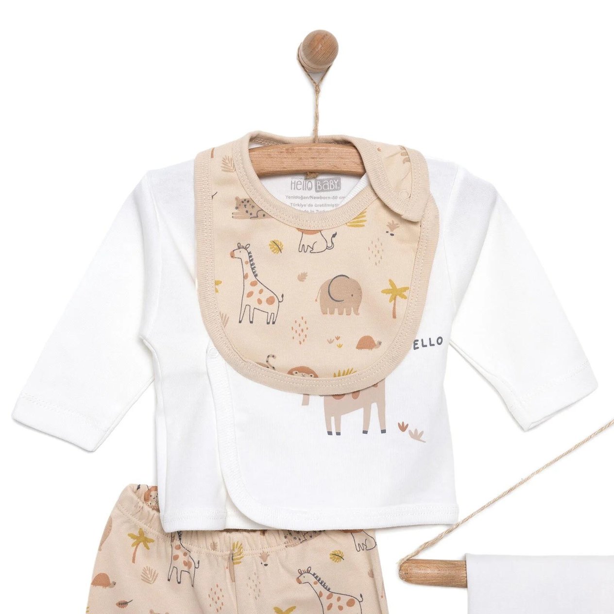HELLO BABY 10 PARÇA HASTANE ÇIKIŞ SETİ