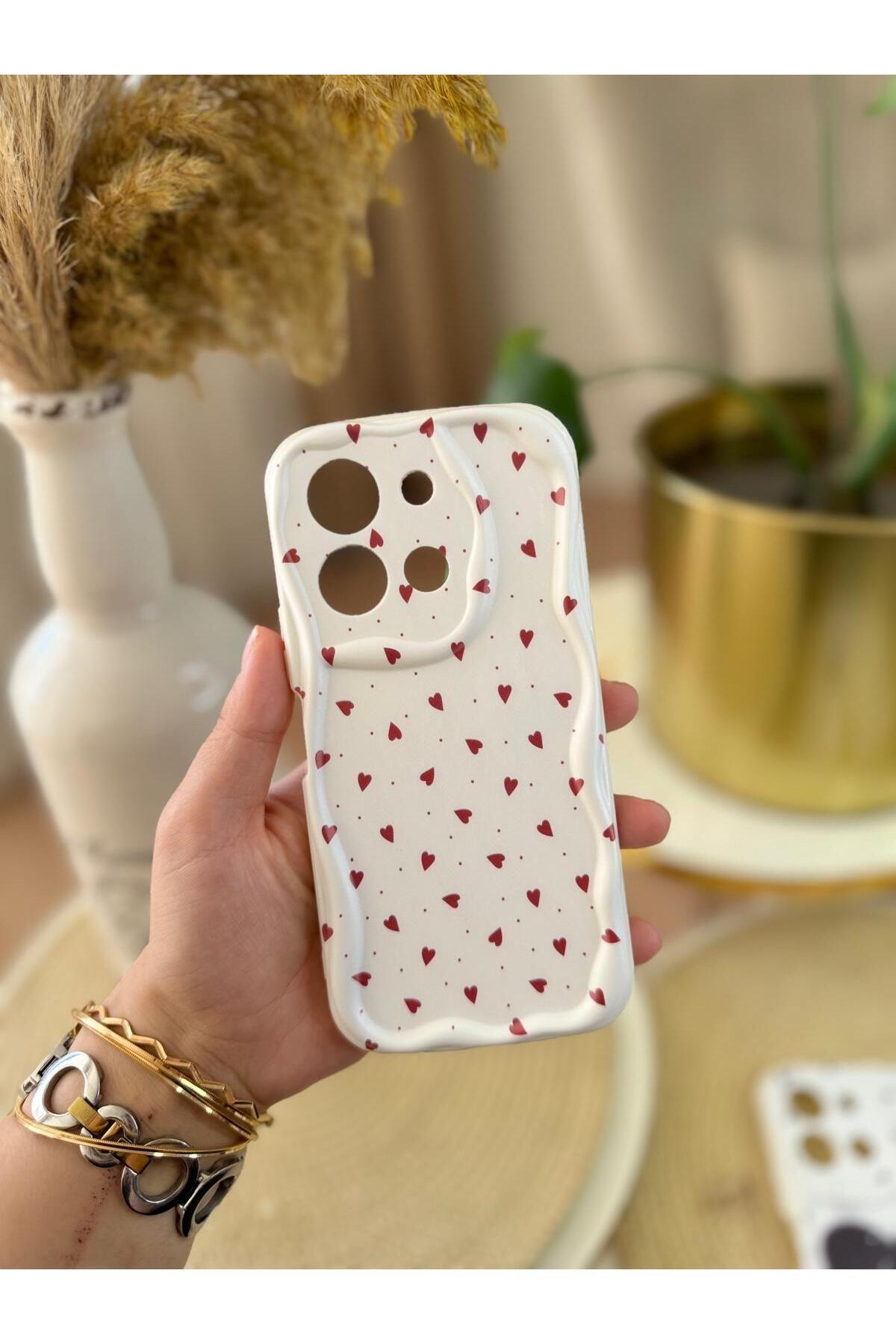 redmi note 13 pro 4g kalp desenlı kılıf