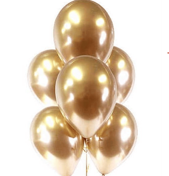 GOLD KROM 50 ADET BALON