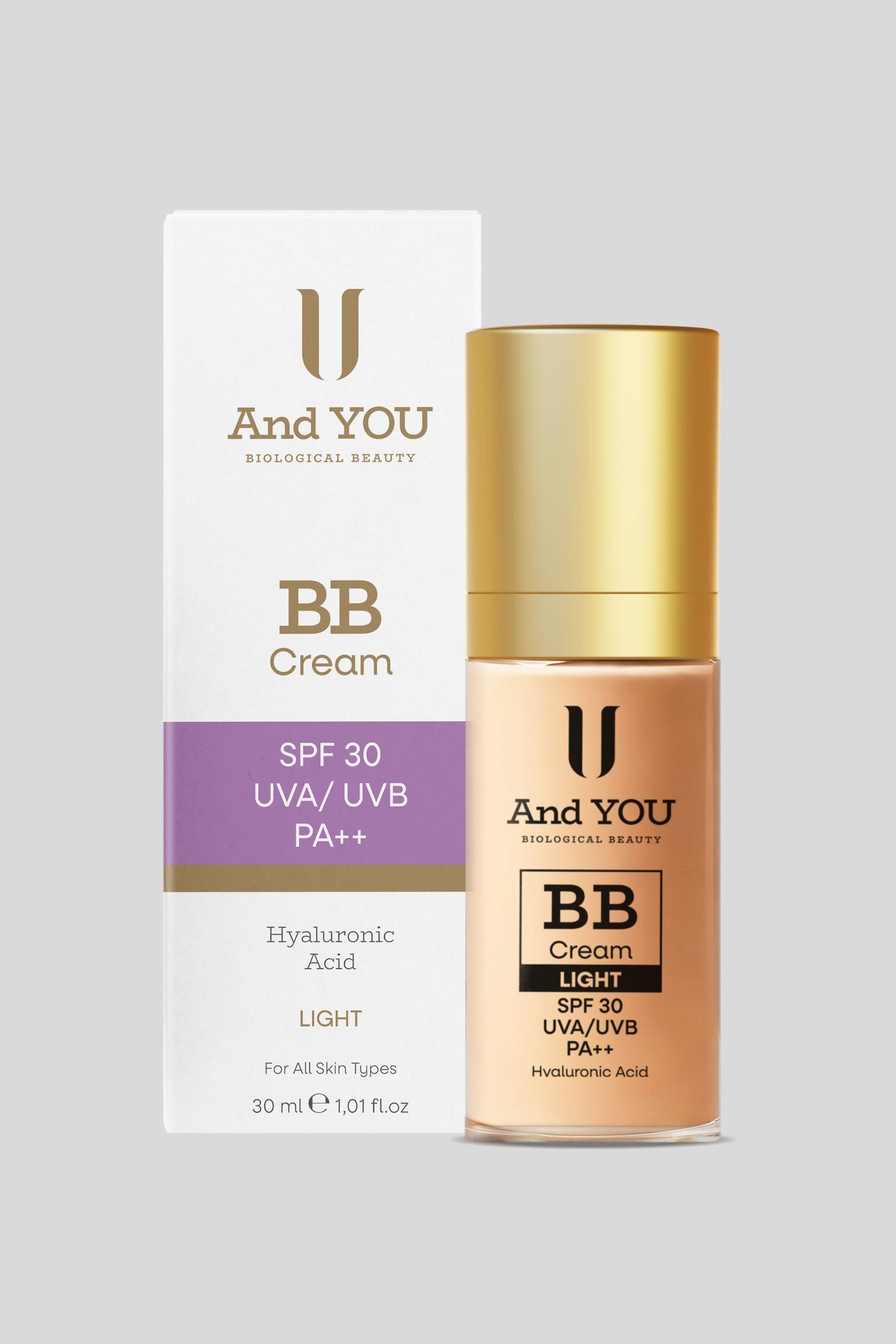 And You BB CREAM Light 30 ml