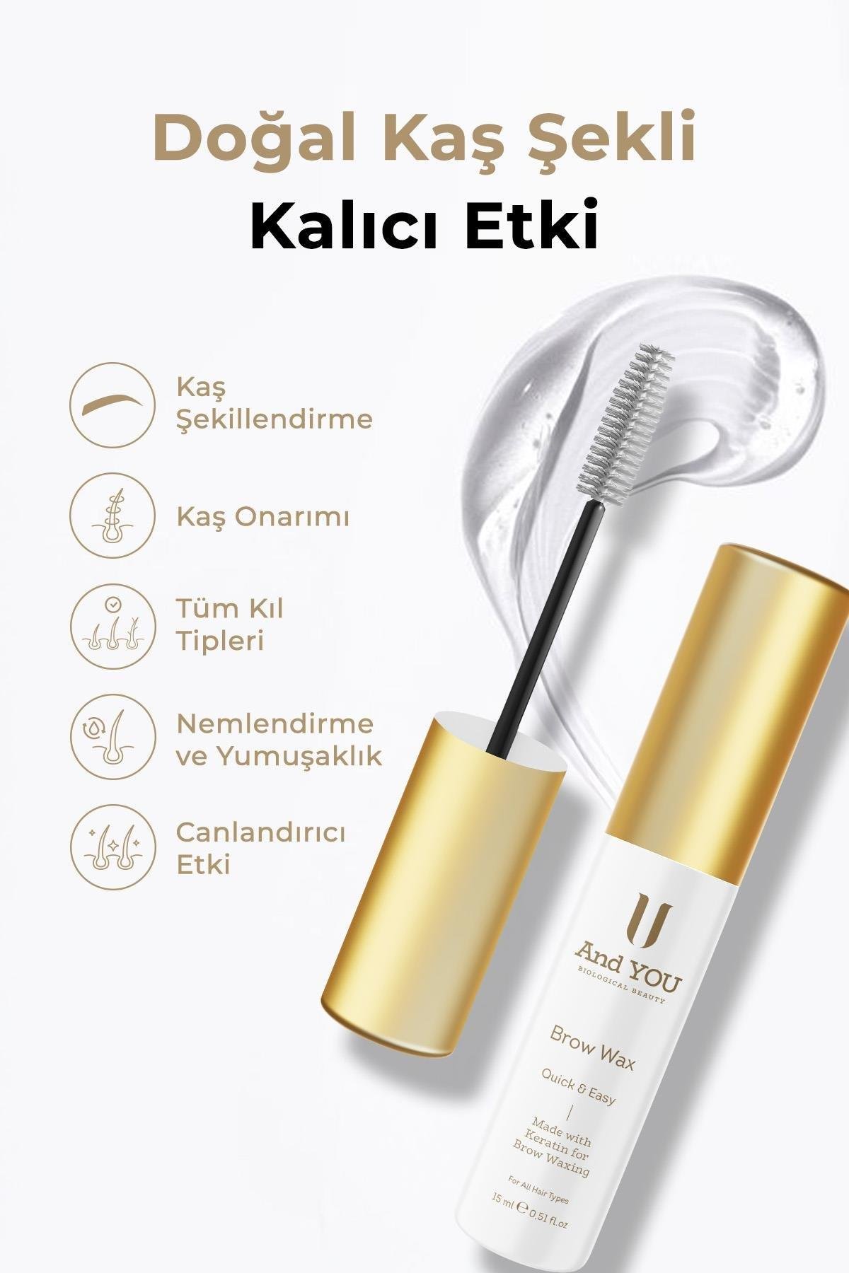 And You Brow Wax / Kaş Wax 15 ml