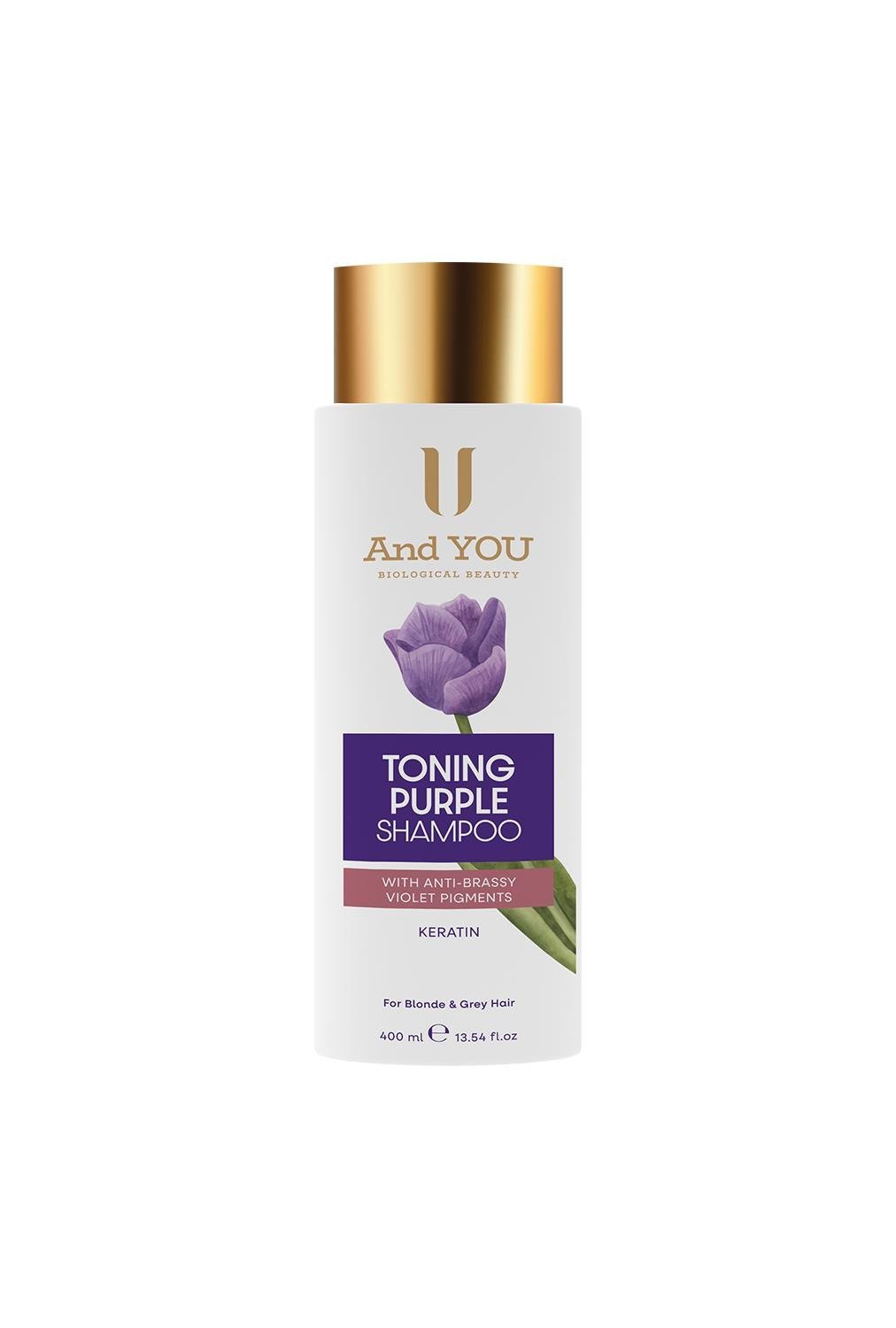 And You Tonıng Purple Mor Şampuan 400 ml