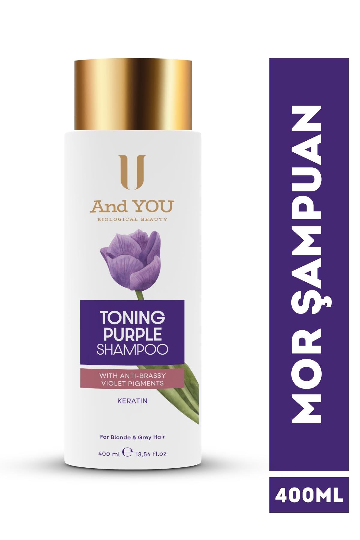 And You Tonıng Purple Mor Şampuan 400 ml