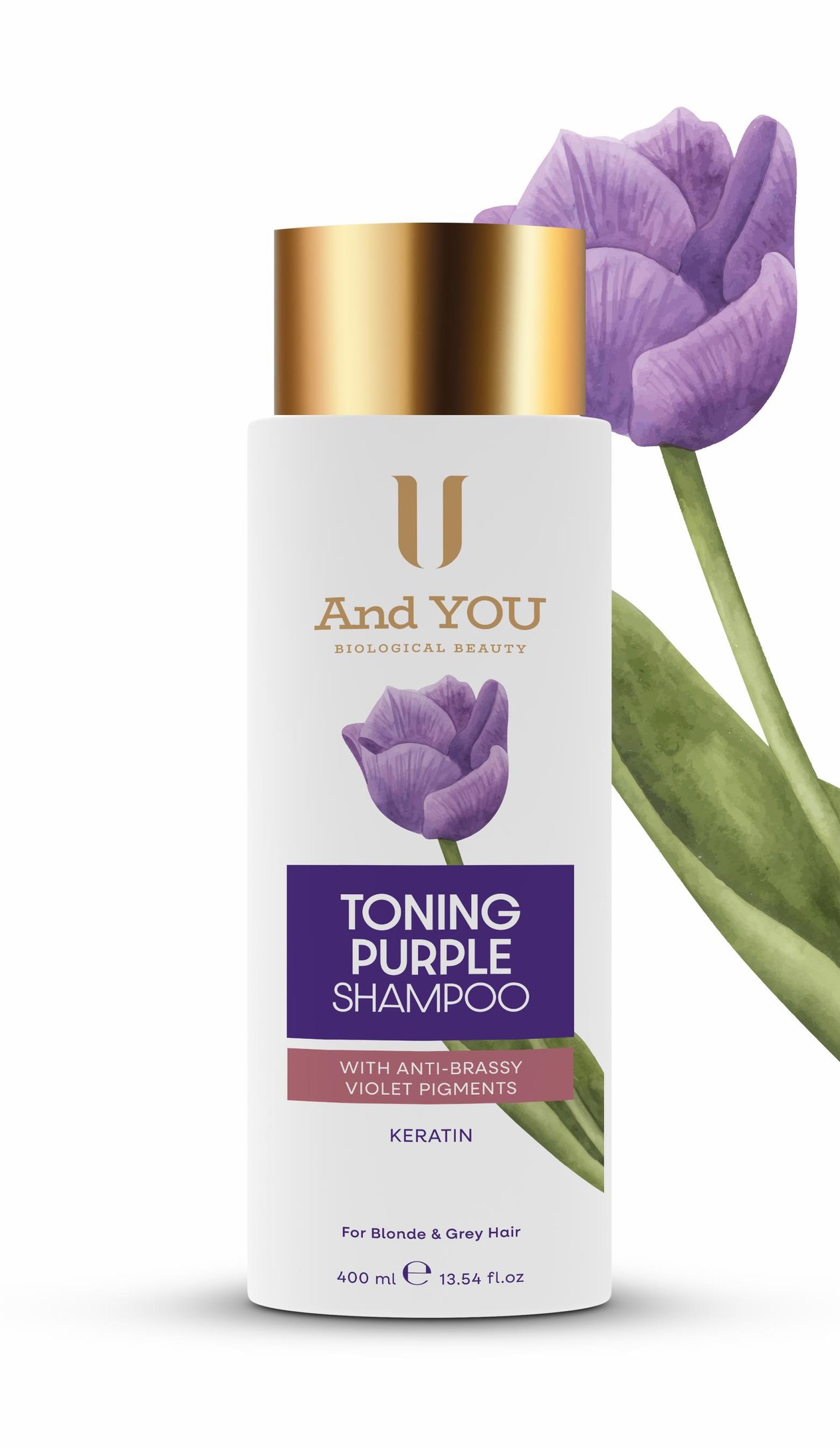And You Tonıng Purple Mor Şampuan 400 ml