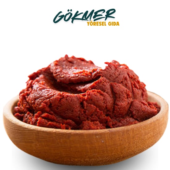 Ev Yapımı Tatlı Biber Salçası (Güneş Kurutması) 1KG