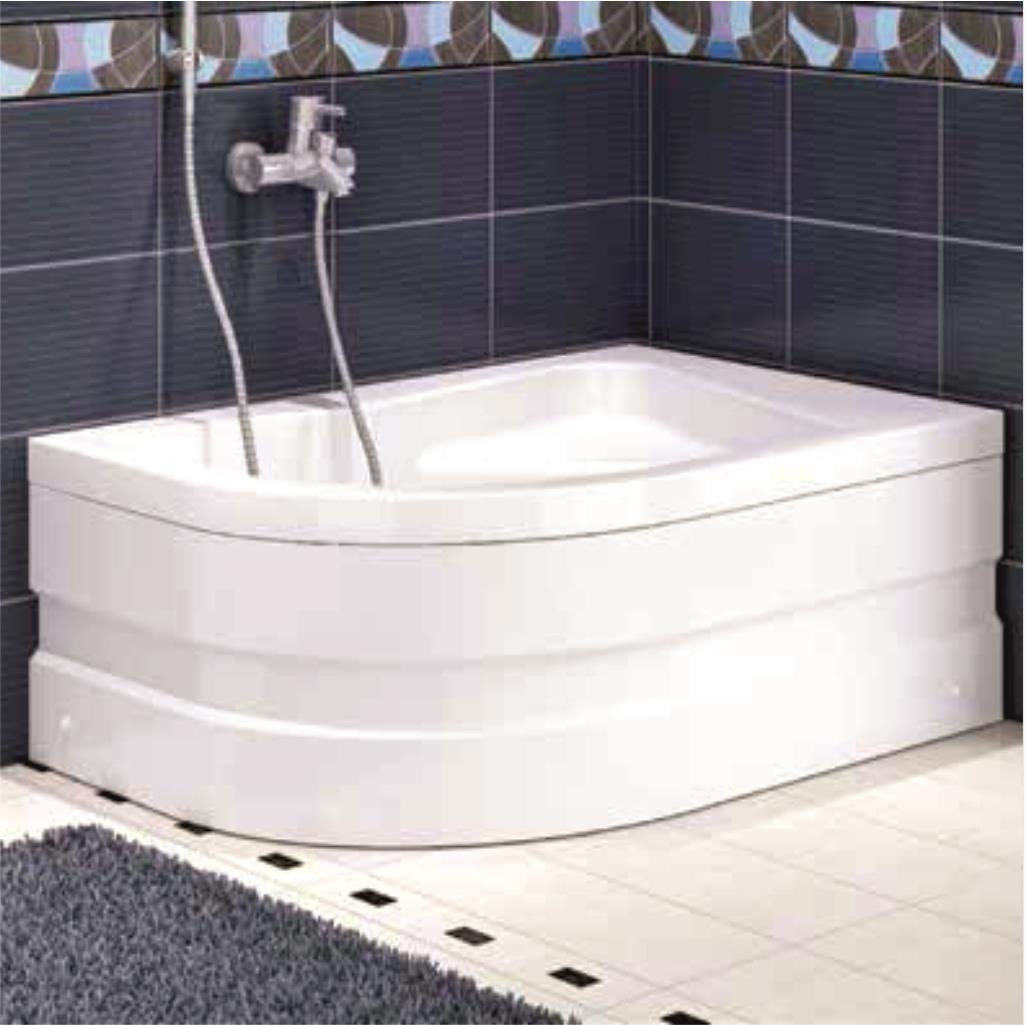 SHOWER FERISYA Asimetrik Oturmalı Mini Küvet