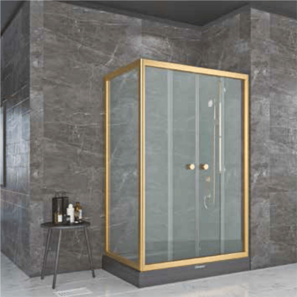 SHOWER NEPTUN 2 Sabit 2 Çalışır Yan Panelli Tekne Üzeri Kabin
