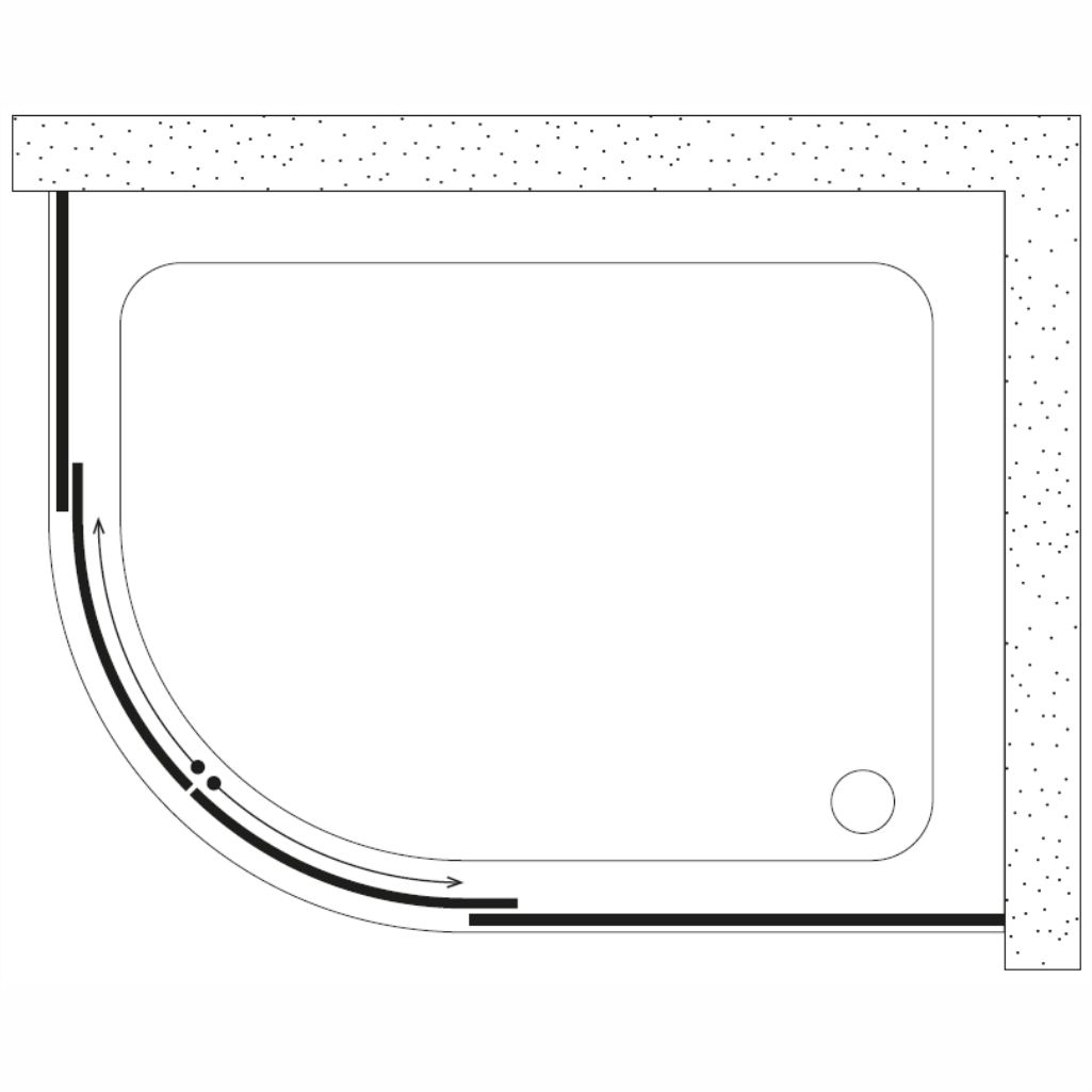 SHOWER SATURN 2 Sabit 2 Çalışır Asimetrik Tekne Üzeri Kabin