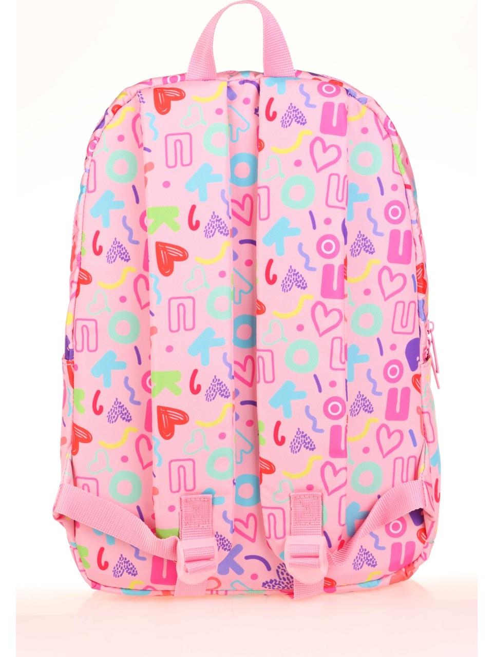 Kaukko Brokar Sırt Çantası Pink K1697