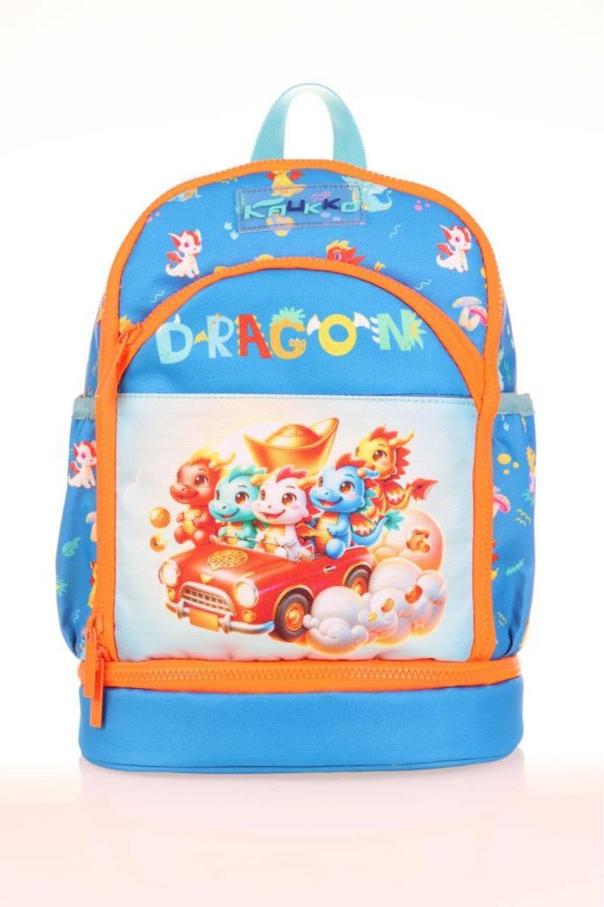 Kids Anaokul Çantası Dragon V6032